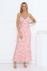 Rosewater Daydream Maxi Dress Pink